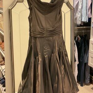 Elegant Party Dress - Chocolate Brown [Size 6]